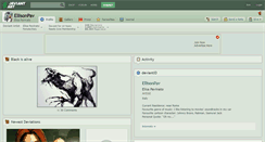 Desktop Screenshot of ellisonpav.deviantart.com