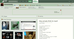 Desktop Screenshot of mrawsomeness.deviantart.com