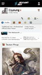 Mobile Screenshot of csyeung.deviantart.com