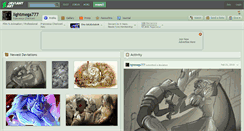 Desktop Screenshot of lightmega777.deviantart.com