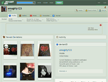 Tablet Screenshot of emogirly123.deviantart.com