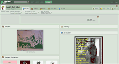 Desktop Screenshot of noah-the-joker.deviantart.com