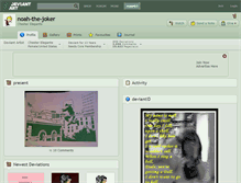 Tablet Screenshot of noah-the-joker.deviantart.com
