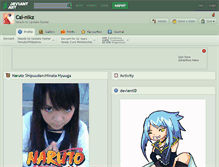 Tablet Screenshot of cai-nikz.deviantart.com