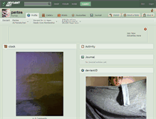 Tablet Screenshot of pantea.deviantart.com
