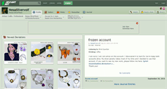 Desktop Screenshot of nessasilverwolf.deviantart.com