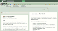 Desktop Screenshot of magic-fan.deviantart.com