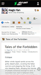 Mobile Screenshot of magic-fan.deviantart.com
