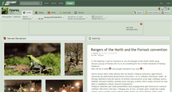Desktop Screenshot of opareq.deviantart.com