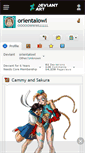 Mobile Screenshot of orientalowl.deviantart.com
