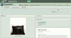 Desktop Screenshot of printmakingclub.deviantart.com