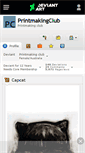 Mobile Screenshot of printmakingclub.deviantart.com