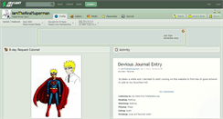 Desktop Screenshot of iamtherealsuperman.deviantart.com
