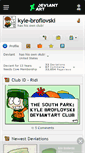 Mobile Screenshot of kyle-broflovski.deviantart.com