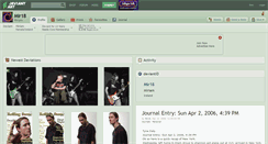 Desktop Screenshot of mir18.deviantart.com