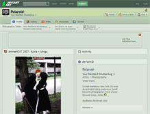 Tablet Screenshot of polaroid-.deviantart.com