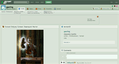 Desktop Screenshot of gaering.deviantart.com