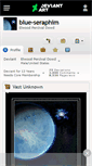 Mobile Screenshot of blue-seraphim.deviantart.com