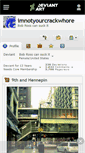 Mobile Screenshot of imnotyourcrackwhore.deviantart.com