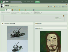 Tablet Screenshot of jorsh.deviantart.com