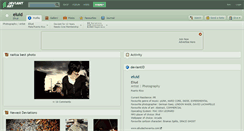 Desktop Screenshot of eluid.deviantart.com