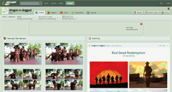 Desktop Screenshot of dragon-n-doggod.deviantart.com