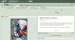 Desktop Screenshot of murielle.deviantart.com