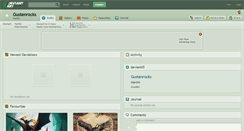 Desktop Screenshot of gustenrocks.deviantart.com