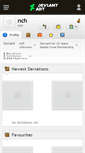 Mobile Screenshot of nch.deviantart.com