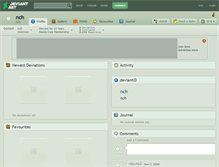 Tablet Screenshot of nch.deviantart.com