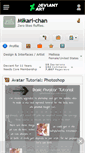 Mobile Screenshot of mikari-chan.deviantart.com