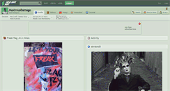 Desktop Screenshot of maximusdamage.deviantart.com