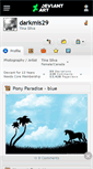 Mobile Screenshot of darkmis29.deviantart.com