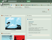 Tablet Screenshot of darkmis29.deviantart.com