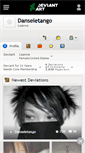 Mobile Screenshot of danseletango.deviantart.com