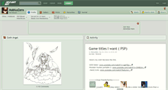 Desktop Screenshot of mobiuszero.deviantart.com