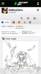 Mobile Screenshot of mobiuszero.deviantart.com
