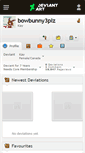 Mobile Screenshot of bowbunny3plz.deviantart.com