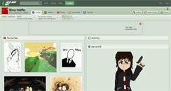 Desktop Screenshot of iemo-waffle.deviantart.com
