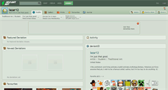 Desktop Screenshot of lazar12.deviantart.com