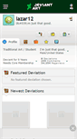 Mobile Screenshot of lazar12.deviantart.com