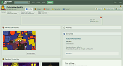 Desktop Screenshot of futurewardenplz.deviantart.com
