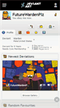 Mobile Screenshot of futurewardenplz.deviantart.com