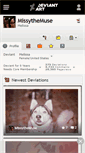 Mobile Screenshot of missythemuse.deviantart.com