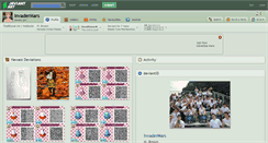 Desktop Screenshot of invadermars.deviantart.com