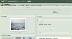Desktop Screenshot of constanta.deviantart.com