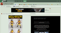 Desktop Screenshot of kylerobinsoncustoms.deviantart.com