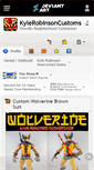 Mobile Screenshot of kylerobinsoncustoms.deviantart.com