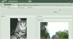Desktop Screenshot of infinitepeace.deviantart.com