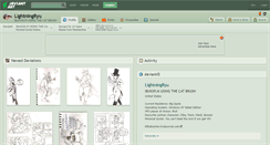 Desktop Screenshot of lightningryu.deviantart.com